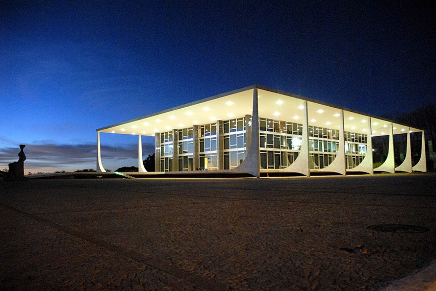 Foto da sede do Supremo Tribunal Federal